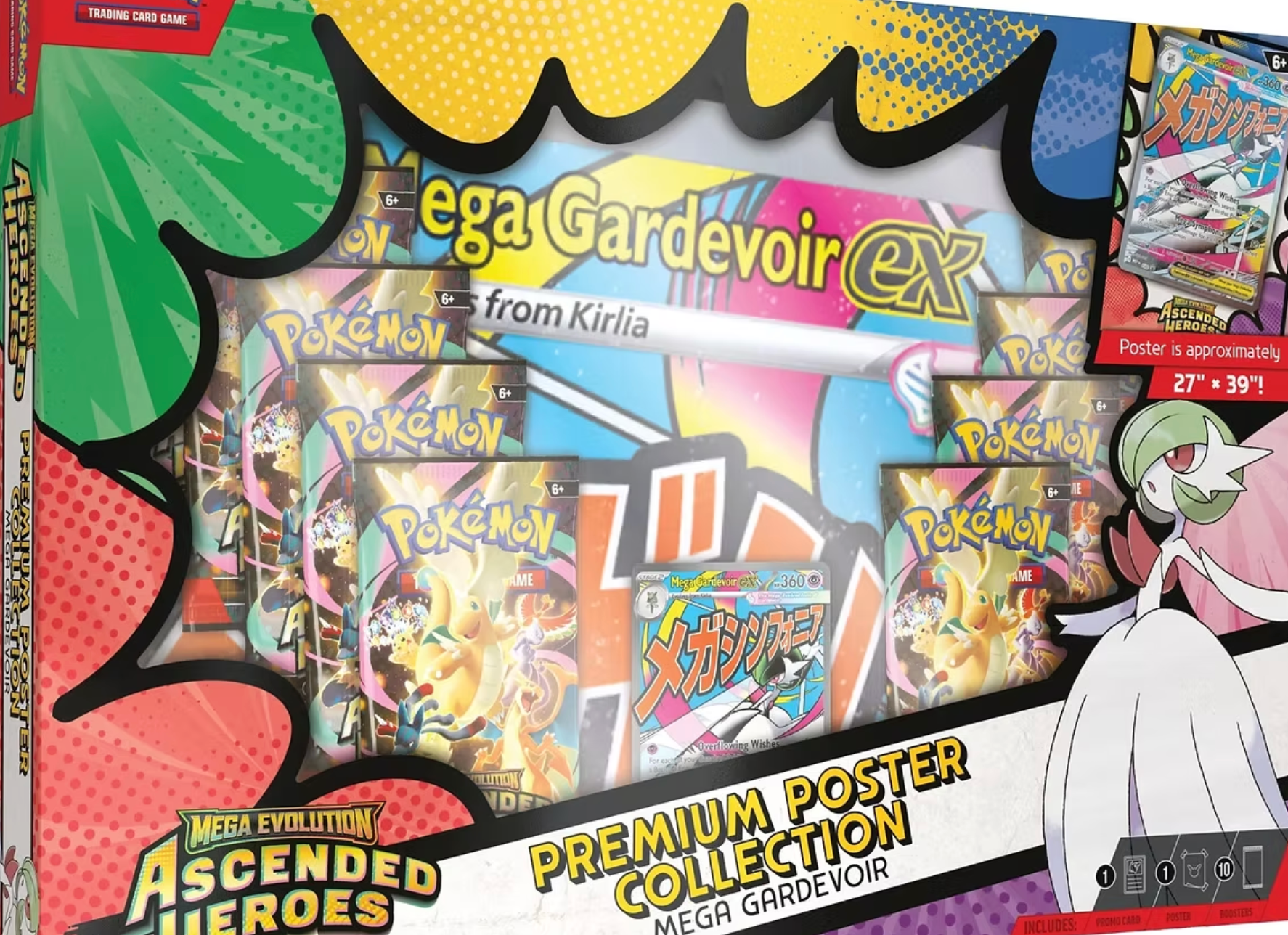 Collezione Gardevoir con Poster Ascesa Eroica ITA