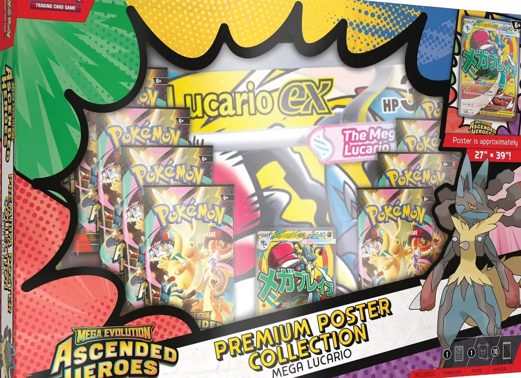 Collezione Lucario con Poster Ascesa Eroica ITA